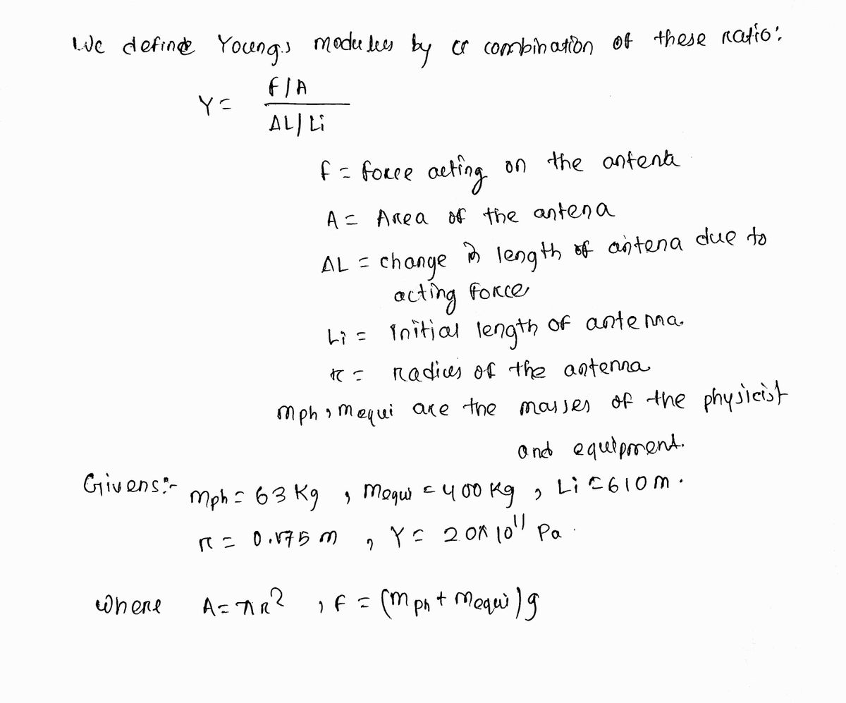 Physics homework question answer, step 1, image 1